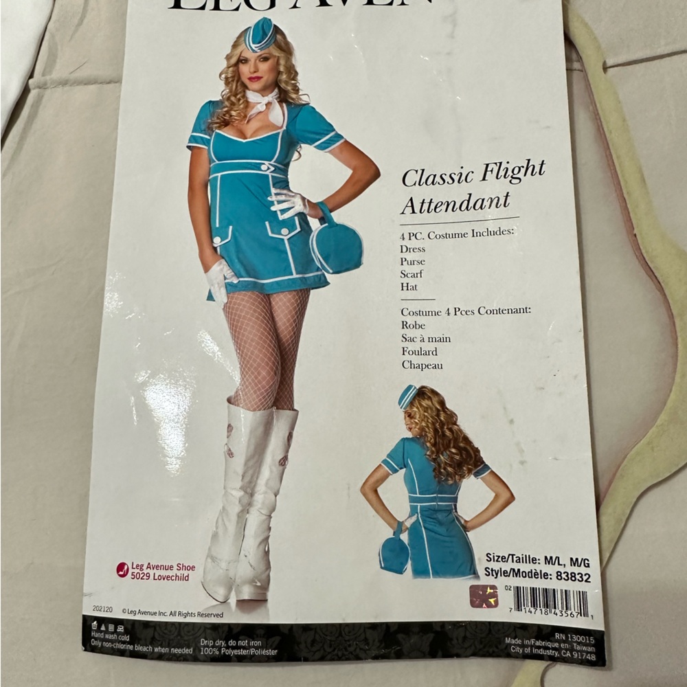 Full Flight attendant costume